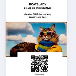 Rcatslady LIVE TONIGHT at 7:00 pm ET sterling silver $5 each costume at $3